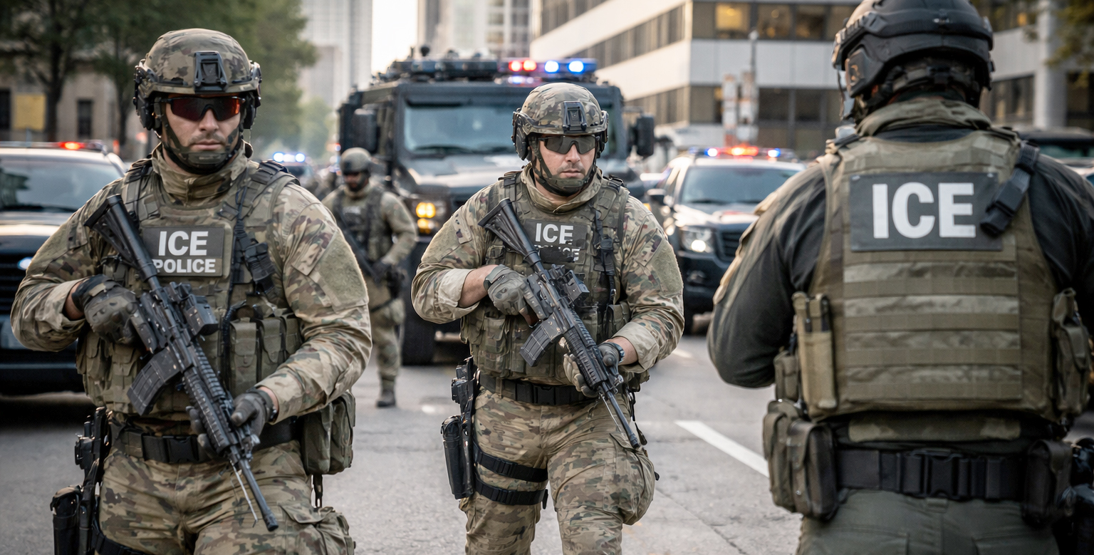 ICE Brings the War Home - Antiwar . com