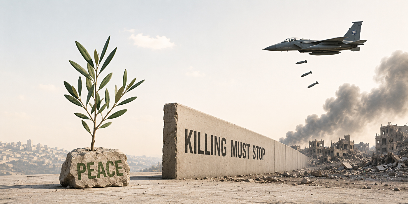 No Peace In Middle East Until Israel Stops Its Killing Spree