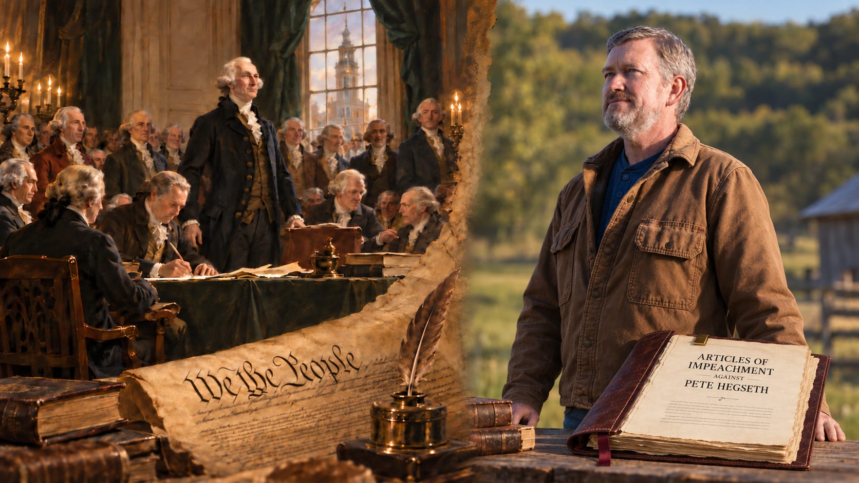 Massie’s Courageous Act Brings War Powers and Impeachment Before the House on Constitution Day