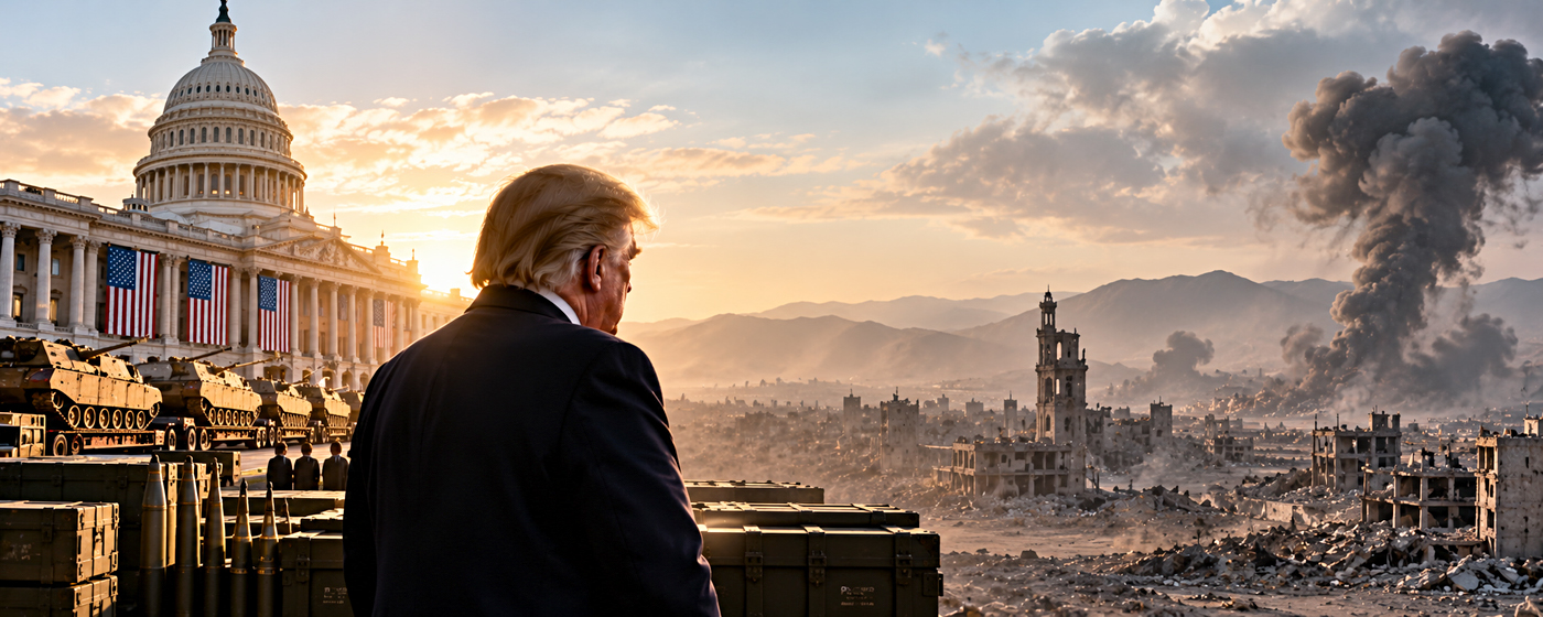 Trump Finds Out! Washington Is the War Capital of the World